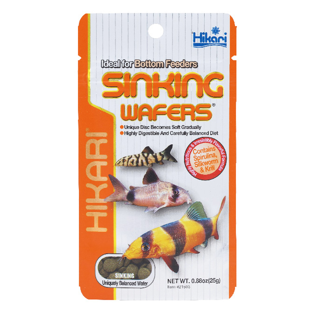 Hikari Sinking Wafers Bottom Feeder Fish Food for Fish Supplies
